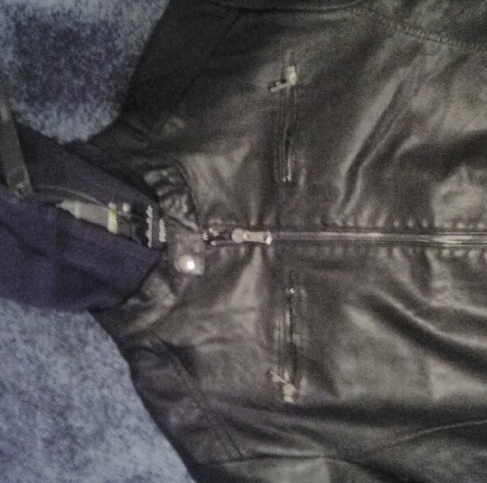 Fried Denim leather jacket